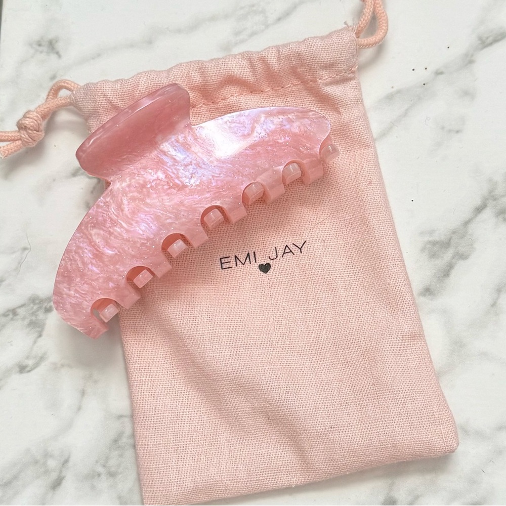 Emi Jay pink sugar big effing clip